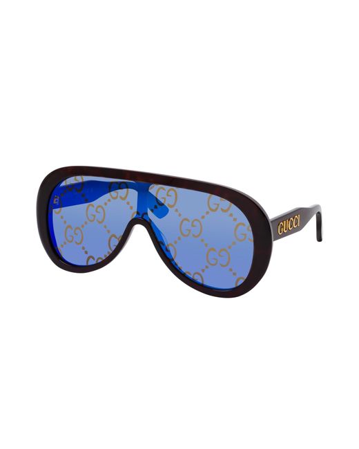 Gucci GG 1370S 002 SINGLELENS Sunglasses MALE