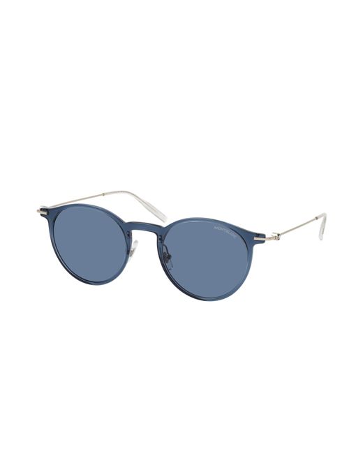 Montblanc MB 0097S 004 ROUND Sunglasses MALE available with prescription