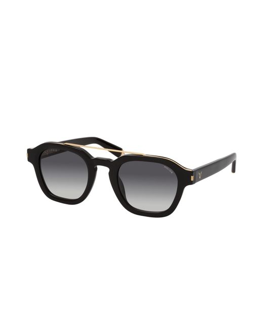 Police SPLC 47 BLK ROUND Sunglasses MALE available with prescription
