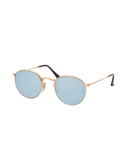 Ray-Ban Round Metal RB 3447N 001/30 ROUND Sunglasses UNISEX available with prescription