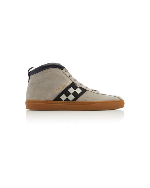 Bally Vita Parcours Suede High-Top Sneakers
