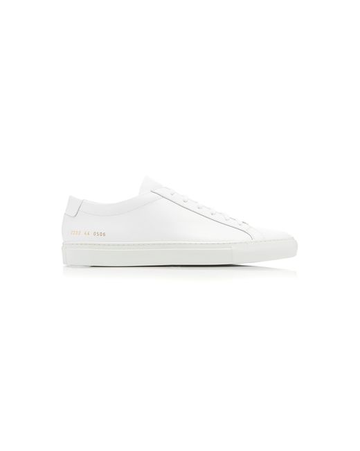 Common Projects Achilles Low Lux Low-Top Leather Sneakers