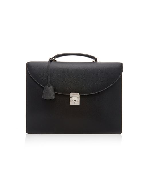 Mark Cross Maddox Textured-Leather Briefcase