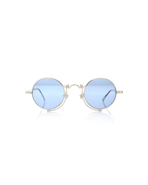 Matsuda Eyewear Round-Frame Titanium Sunglasses