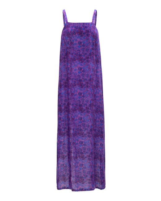 Helmstedt Camisole Velour Maxi Dress