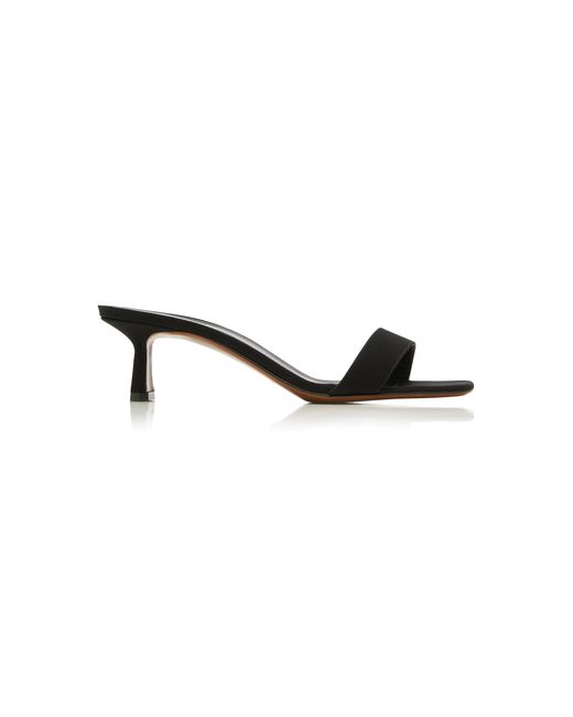 Neous Obea Grosgrain-Trimmed Leather Sandals
