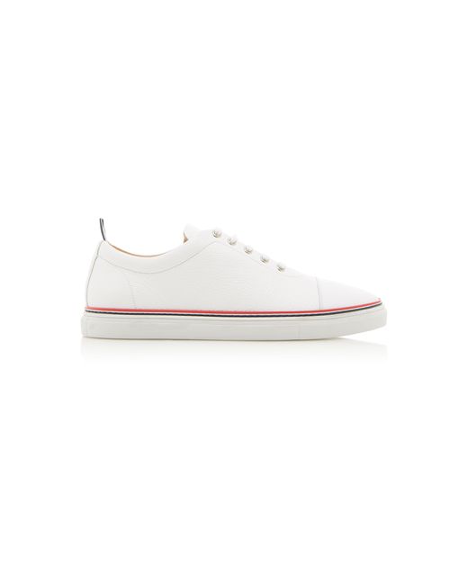 Thom Browne Low-Top Calf Leather Sneakers