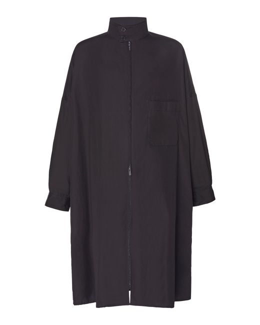 Yohji Yamamoto Cotton-Twill Long Coat