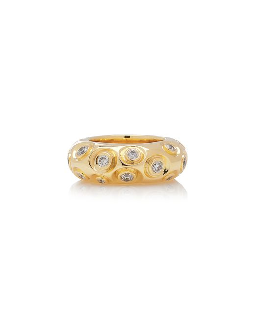 Sauer Luna 18K Gold Diamond Ring Gifts For Her