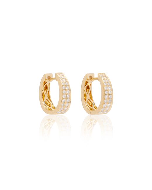 Anita Ko Meryl 18K Yellow Diamond Huggie Earrings Gifts For Her