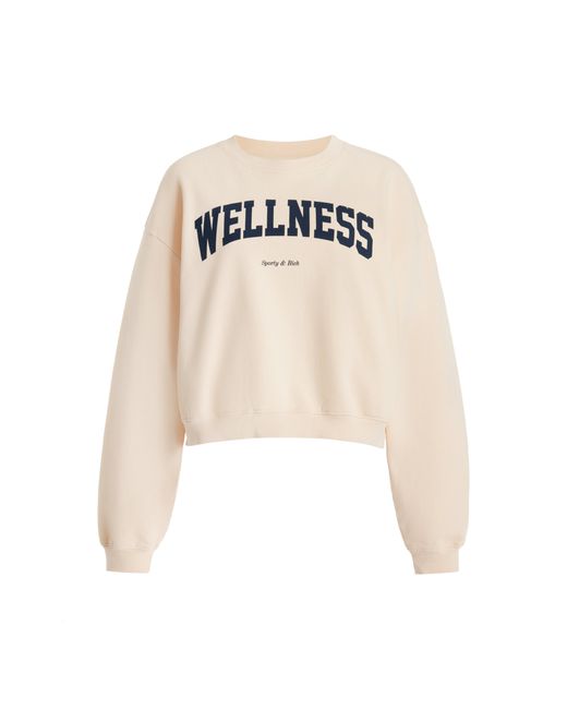 Sporty & Rich Wellness Ivy Cotton Sweatshirt