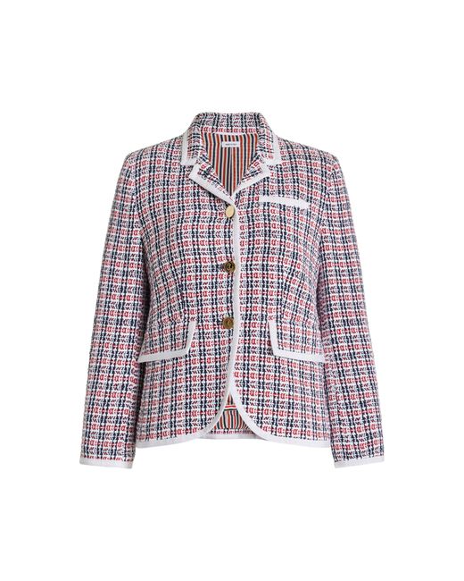 Thom Browne Tailored Cotton Tweed Jacket