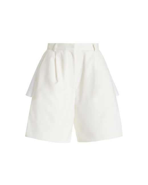 Bevza High-Rise Pleated Shorts