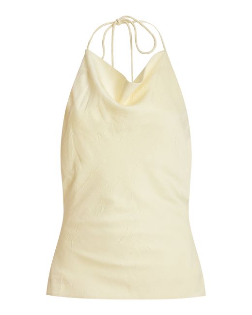 Significant Other Draped Halter Top