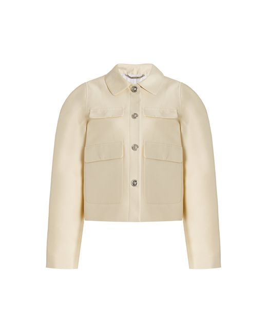Versace Silk-Blend Blouson Jacket