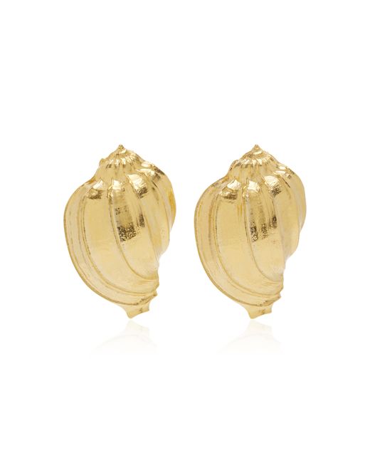 Ben-Amun Exclusive 24K Plated Shell Earrings Gifts For Her