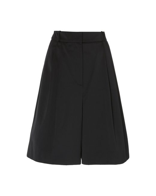 Emilia Wickstead Robert Knee-Length Cotton-Blend Shorts