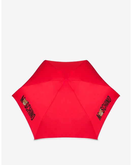 Moschino Ultra-mini Teddy Logo Umbrella