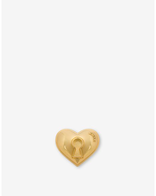 Moschino Heart Lock Ring