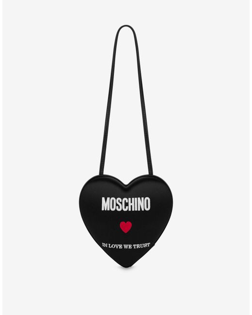 Moschino Love We Trust Heartbeat Shoulder Bag