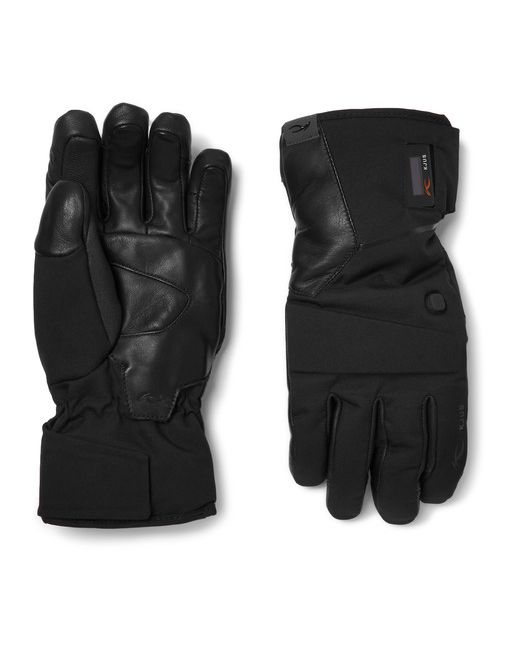 Kjus BT 2.0 Bluetooth Leather-Panelled Shell Ski Gloves