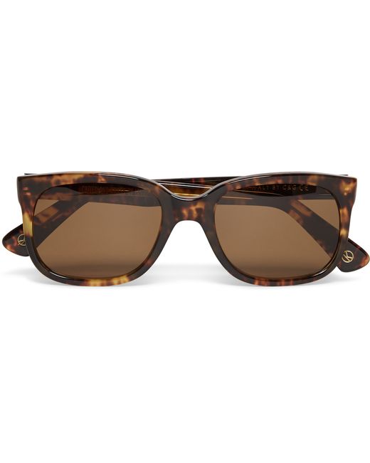 Kingsman Cutler and Gross Square-Frame Acetate Sunglasses Tortoiseshell