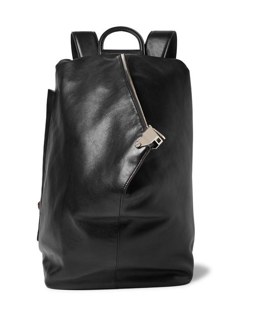 Wooyoungmi Leather Backpack Black