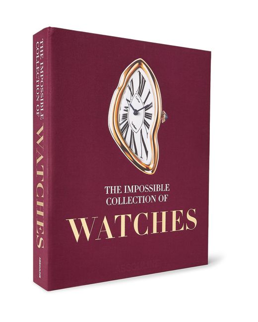 Assouline The Impossible Collection of Watches Hardcover Book Red
