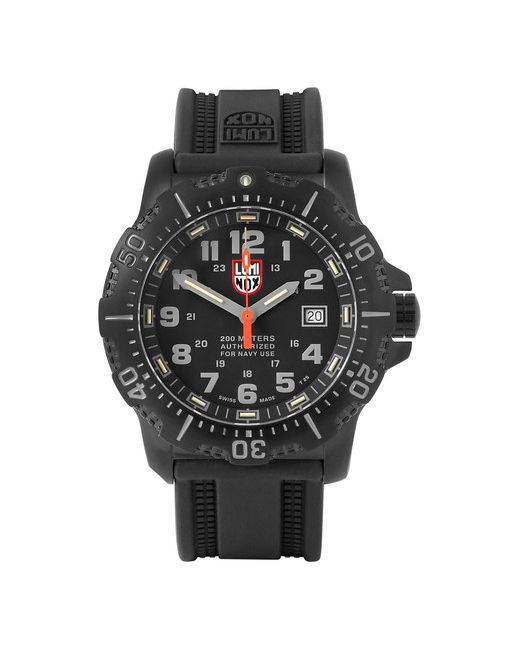 Luminox Anu 4221 Stainless Steel And Rubber Watch
