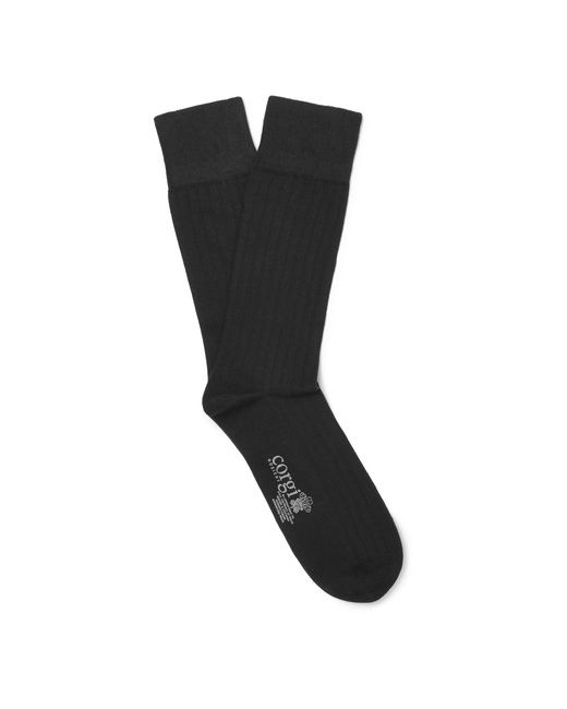 Corgi Ribbed Cotton-blend Socks