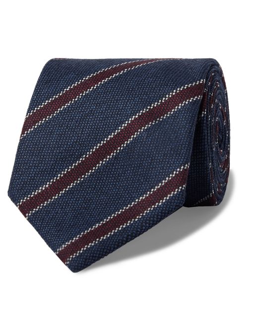 Bigi 8cm Striped Wool Tie