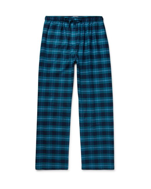 Derek Rose Kelburn Checked Cotton-Flannel Pyjama Trousers