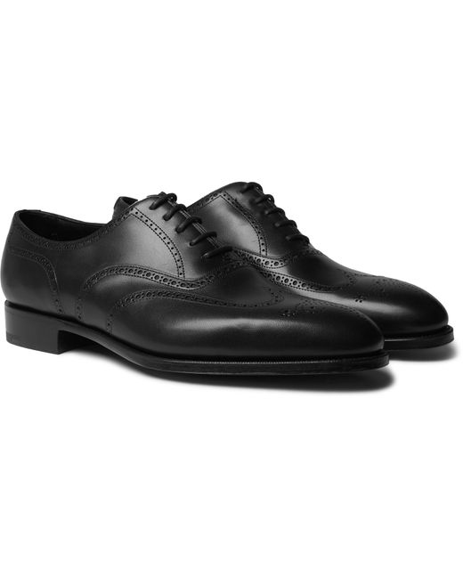 Edward Green Inverness Leather Wingtip Brogues