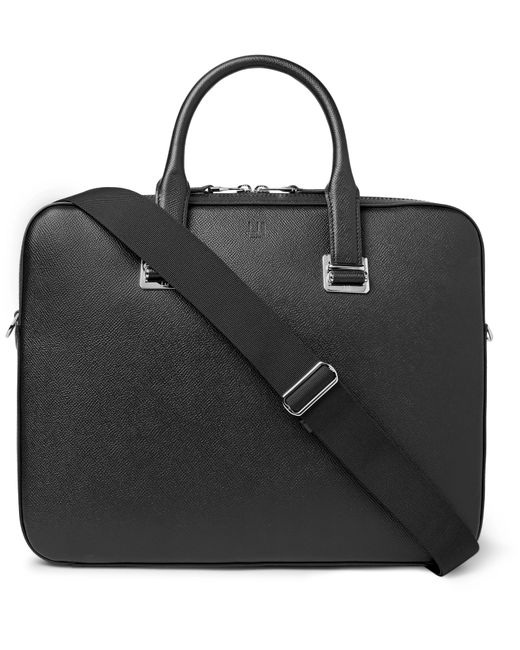 Dunhill Cadogan Full-Grain Leather Briefcase