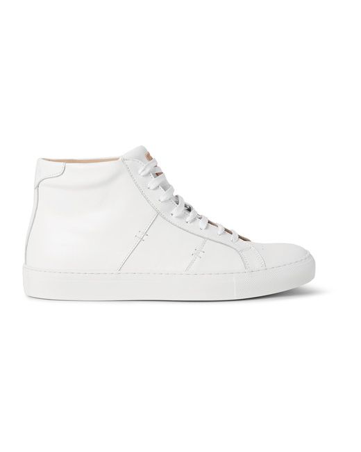 Greats The Royale High Leather High-top Sneakers