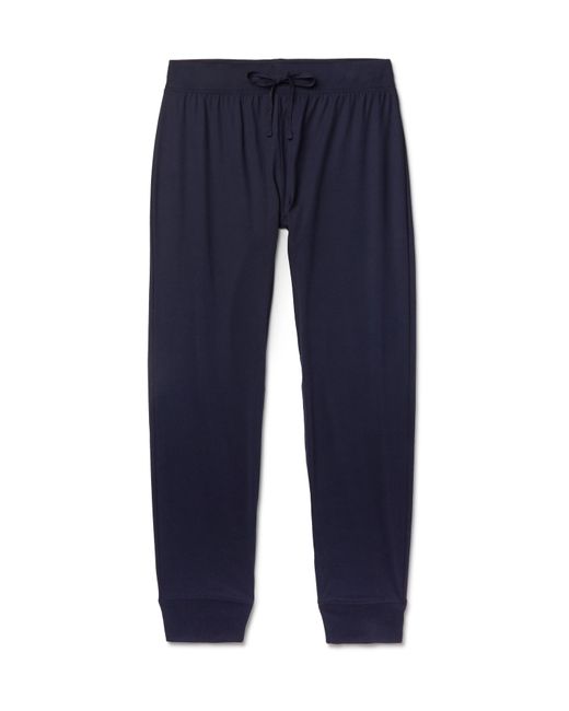 Handvaerk Tapered Pima Cotton-Jersey Pyjama Trousers