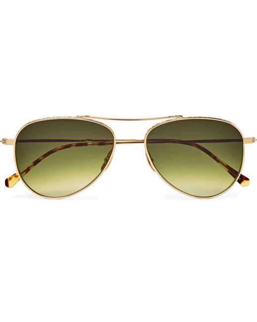 Mr Leight Ichi S Aviator-Style Tone Sunglasses