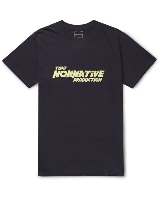 nonnative Logo-Print Cotton-Jersey T-Shirt