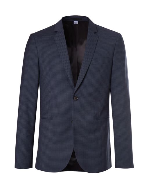PS Paul Smith Slim-Fit Checked Wool-Blend Suit Jacket