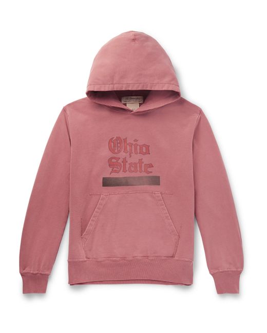 Remi Relief Ohio State Printed Loopback Cotton-Jersey Hoodie