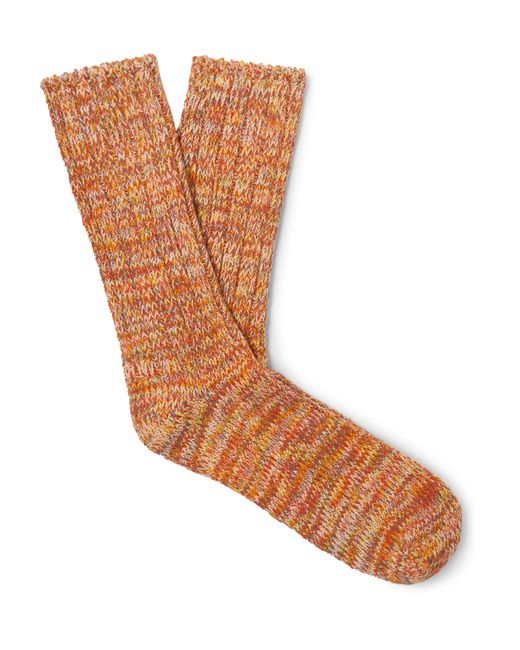Thunders Love Mélange Recycled Cotton-Blend Socks