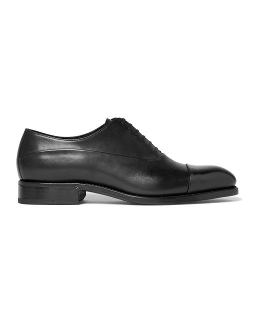 Ermenegildo Zegna Belgravia Leather Oxford Shoes