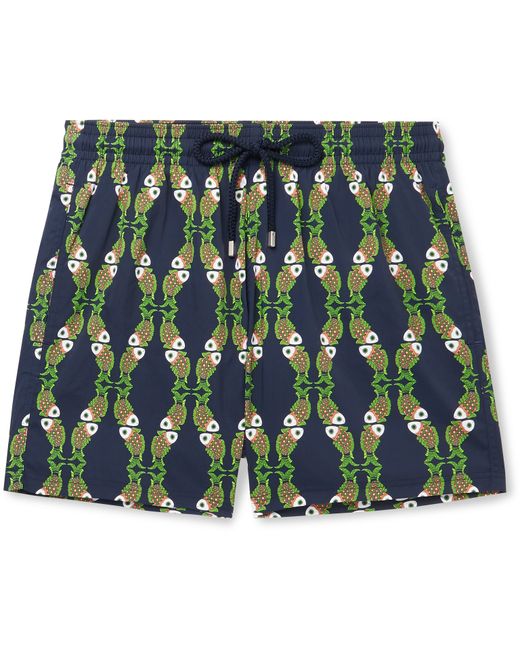 Vilebrequin Moorise Mid-Length Printed Swim Shorts