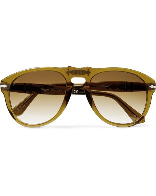 A.P.C. . Persol Aviator-Style Acetate Sunglasses