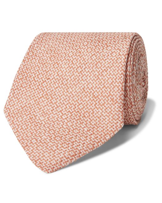 Favourbrook Culcross 8.5cm Linen-Jacquard Tie
