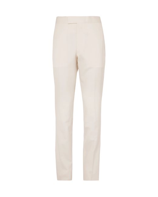 The Row Isaac Slim-Fit Wool and Silk-Blend Suit Trousers