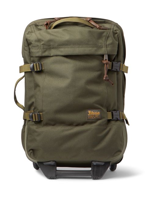 Filson Dryden 56cm Leather-Trimmed CORDURA Carry-On Suitcase