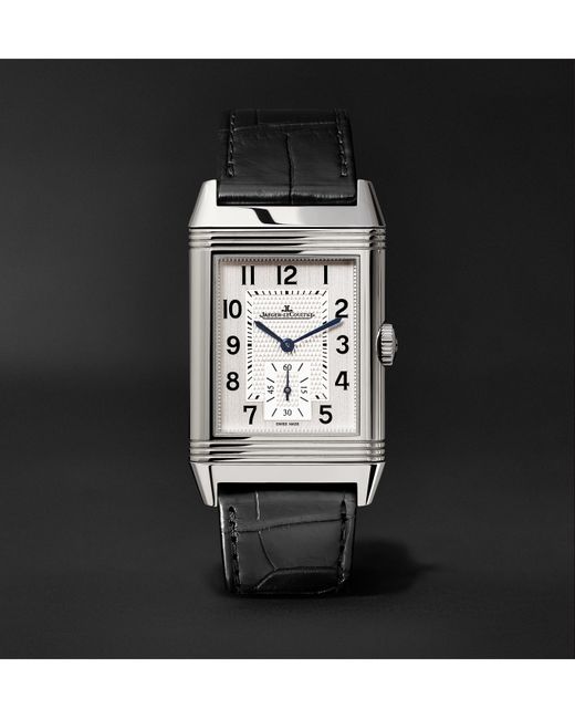 Jaeger-Lecoultre Reverso Classic Large Duoface Hand-Wound 28mm Stainless Steel and