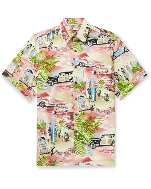 Go Barefoot Woody Printed Cotton-Blend Shirt