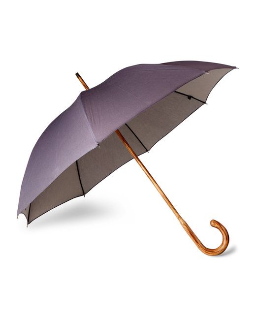 London Undercover D-lux Hickory Wood-handle Denim Umbrella